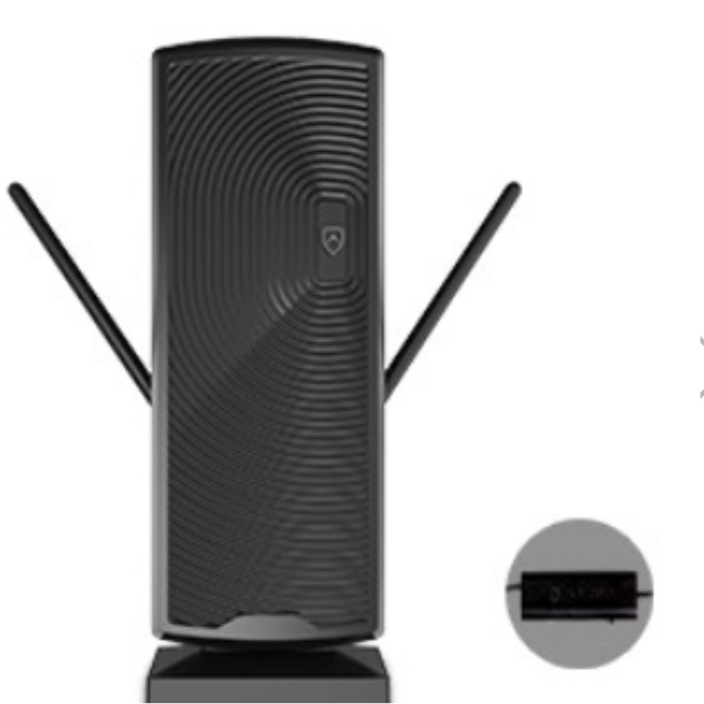 ANTOP Antenna Inc. AT-405BV W AT-405BV Smartpass-Amplified Mini Tower